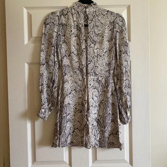 Reformation Mathilda Python Dress - Picture 5 of 5